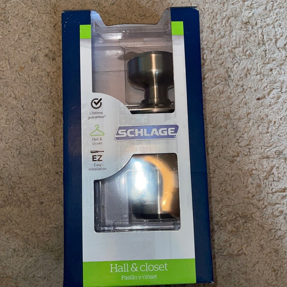 Schlage closet Door knobs ❤️ 2/$15 - Picture 3 of 4